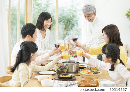 Family grandma celebration Family grandma celebration 50314567