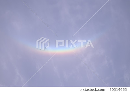 Rainbow floating in the sky 50314663