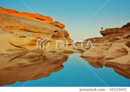 Sam-Pan-Bok Grand Canyon Ubon Ratchathani Thailand Sam-Pan-Bok Grand Canyon Ubon Ratchathani Thailand 50315041