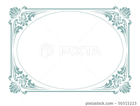decorative frame in vintage style decorative frame in vintage style 50315223