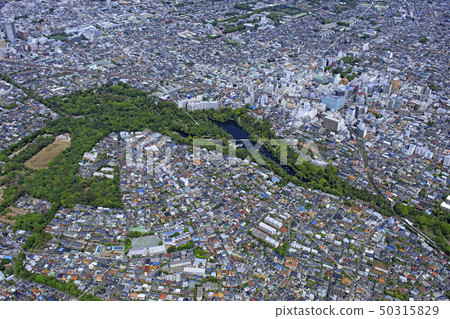 吉祥寺周邊/郊區住宅區,空中拍攝 吉祥寺周邊/郊區住宅區,空中拍攝 50315829