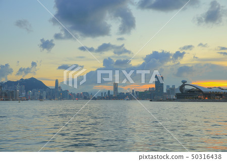 11 July 2014 Cityscape of Victoria Bay 50316438