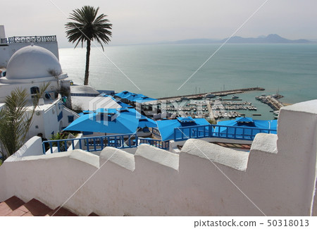 Sidi Bu Side Coast Tunisia Tunis Africa Sidi Bu Side Coast Tunisia Tunis Africa 50318013