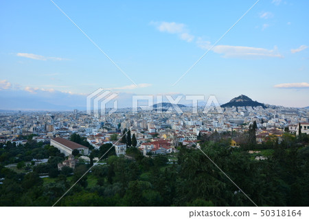Athens Acropolis Ruins Greece 50318164