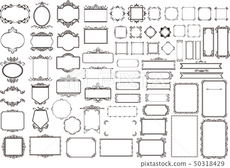 可用的框架材料集 50318429