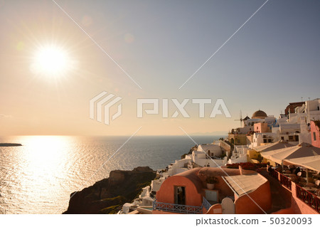 伊亞(日落)聖托里尼希臘 伊亞(日落)聖托里尼希臘 50320093