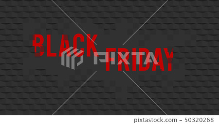 Abstract vector black friday sale layout 50320268