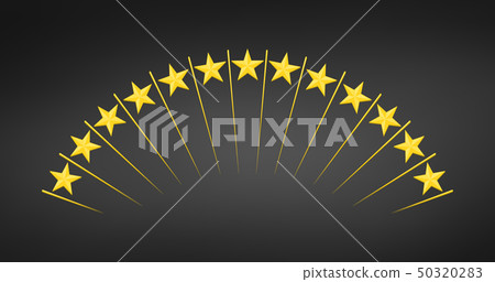 Abstract up raising Stars. Shooting Stars. - Stock Illustration ...