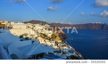 Landscape of beautiful Santorini Island Landscape of beautiful Santorini Island 50320393