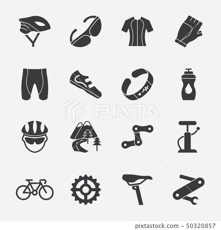 Cycling vector icon 50320857