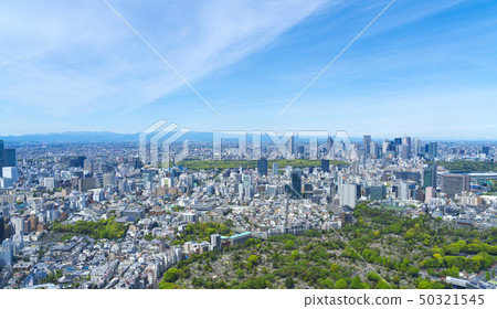 東京風光2019春天新鮮綠色藍天六本木到新宿原宿地區 東京風光2019春天新鮮綠色藍天六本木到新宿原宿地區 50321545