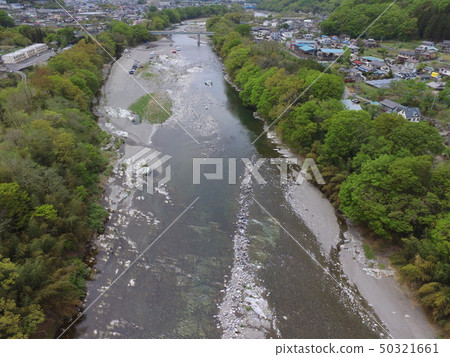 “Furusunobashi”從天空抬起頭〜用無人機拍攝的空中拍攝（埼玉縣秩父町的Nagami鎮，下野町信濃町） 50321661