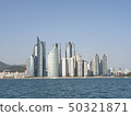 Busan scenery seen from a yacht 50321871