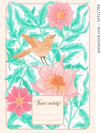 Floral pattern, background Floral pattern, background 50322768