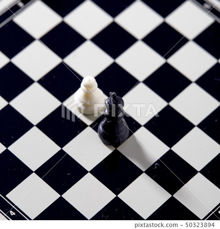 Pawn and King , chess board Pawn and King , chess board 50323894