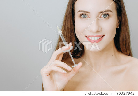 Injection cosmetology beautiful skin lips syringe Injection cosmetology beautiful skin lips syringe 50327942