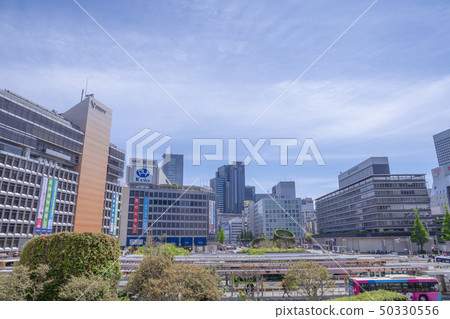 Urban scenery Shinjuku station square 50330556