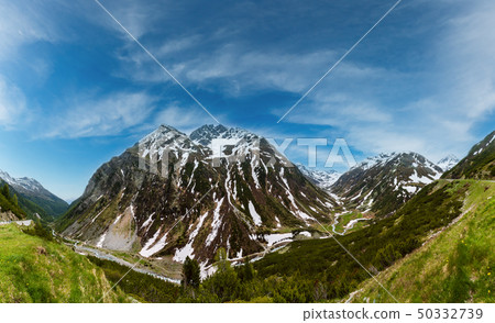 Summer Alps mountain landscape Summer Alps mountain landscape 50332739