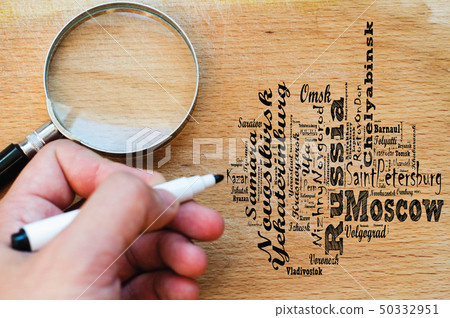 Localities in Russia word cloud travel concept Localities in Russia word cloud travel concept 50332951