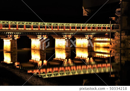 The restored Silla era historical site, Tsukisetsubashi [Gyeongju, Korea] 50334218