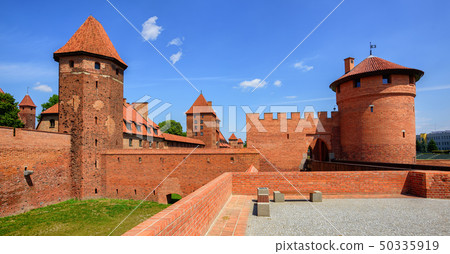 Castle of Teutonic Knights in Malbork, Poland 50335919