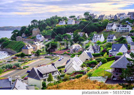 Cottages in Perros-Guirec, Brittany, France Cottages in Perros-Guirec, Brittany, France 50337292
