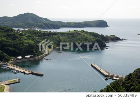 A view of the fishing port of Oki Chihu Satojima 50338499