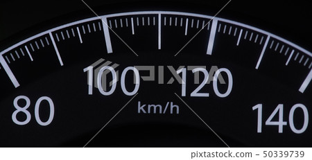Car speedometer close up Car speedometer close up 50339739