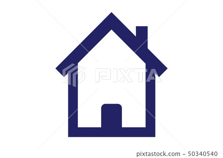 Home icon isolate on white background vector - Stock Illustration ...