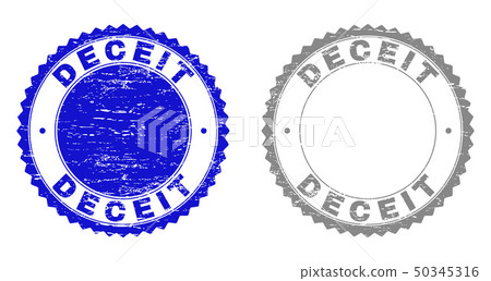 Grunge DECEIT Textured Watermarks 50345316
