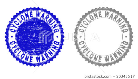 Grunge CYCLONE WARNING Textured Watermarks Grunge CYCLONE WARNING Textured Watermarks 50345517