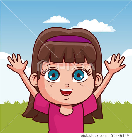 Cute funny girl Cute funny girl 50346359