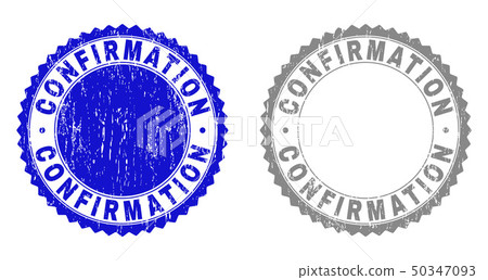 Grunge CONFIRMATION Scratched Watermarks-插圖素材 [50347093] - PIXTA圖庫