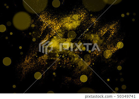 Colorful gold bokeh background of Christmas lights Colorful gold bokeh background of Christmas lights 50349741