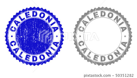 Grunge CALEDONIA Scratched Watermarks 50351282