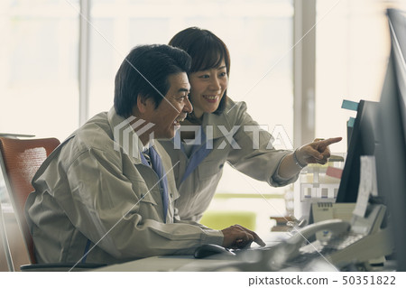 Teach your boss a computer Work clothes 50351822