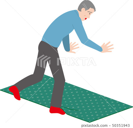 Home accident on the elderly Home accident on the elderly 50351943