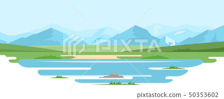 Rural summer landscape 50353602