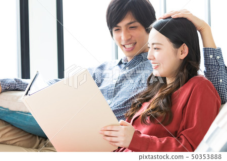 Rough style couple happy image 50353888