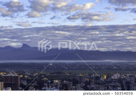 New year sunrise at sunrise misty pale New year sunrise at sunrise misty pale 50354059