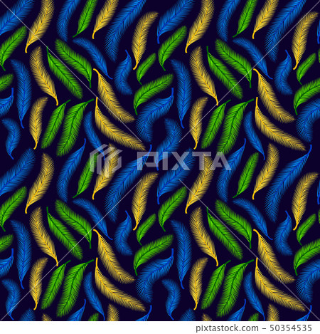 Seamless pattern. Carnival background on the dark 50354535