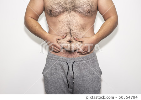 man is on the stage of obesity. man is on the stage of obesity. 50354794