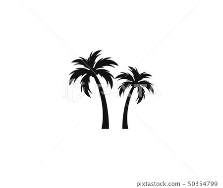 Palm tree summer logo template Palm tree summer logo template 50354799