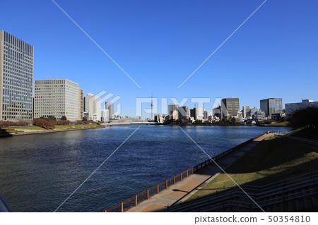 在東京中央區的景觀 在東京中央區的景觀 50354810