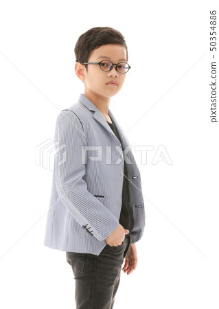Asian boy in casual dress Asian boy in casual dress 50354886