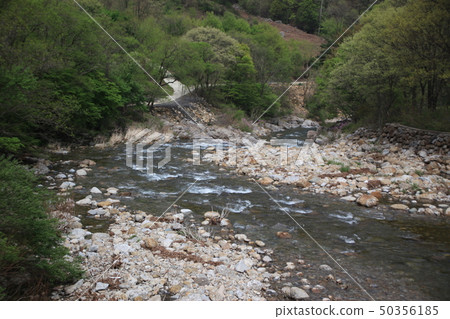 Mountain, valley, water, spring 50356185