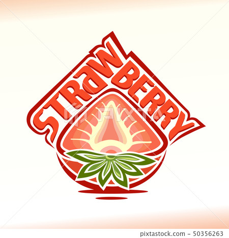 Vector logo for strawberry 50356263