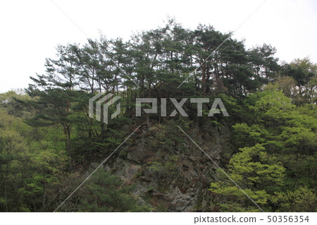 Mountain, valley, rock, stone, water, 50356354