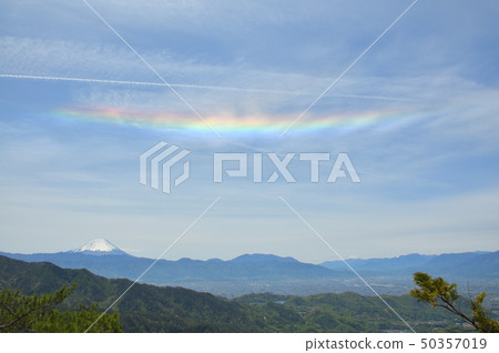 富士山和環形水平弧 富士山和環形水平弧 50357019