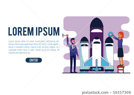 Business banner template Business banner template 50357309